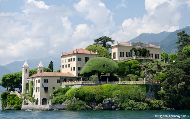Villa del Balbianello, Lenno, Lake Como, Italy.