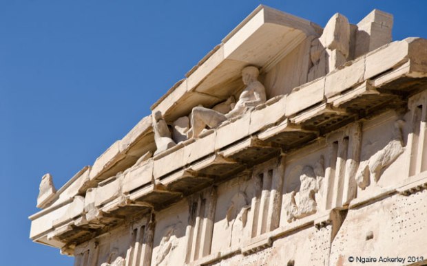 Detail in the Parthenon