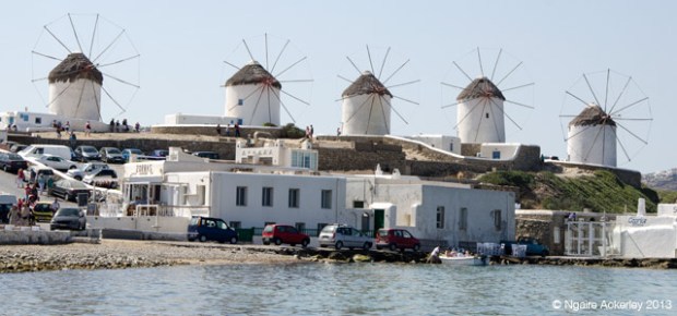 Windmills in Mykonos