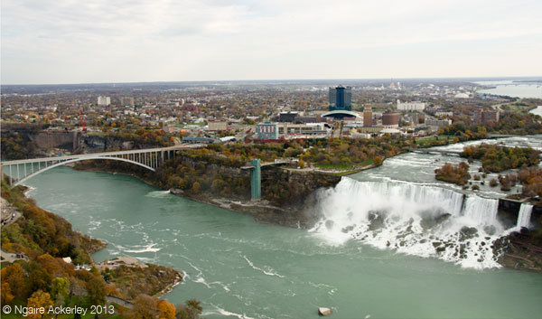 American side of Niagara Falls