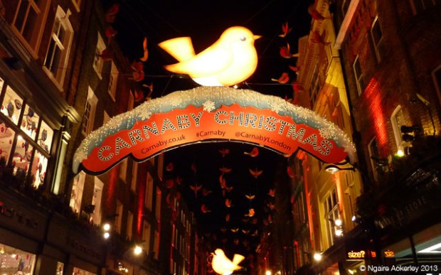 Carnaby Street Christmas Lights