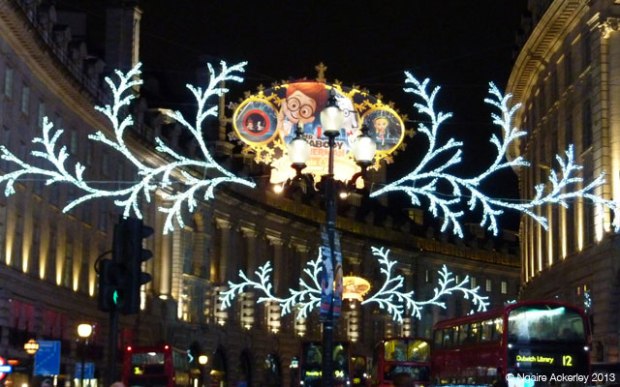 Christmas Lights on Regent Street