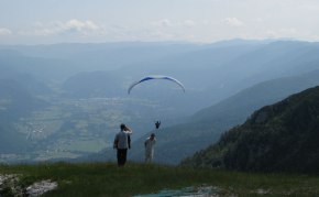 Paragliding in Slovenia