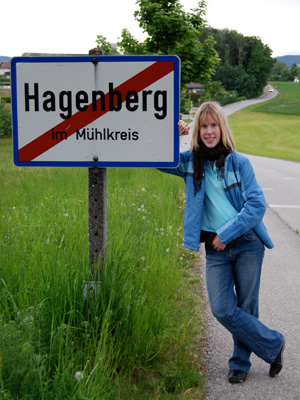 Hagenberg, just outside of Linz, where I studied in Austria