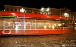 Tram in Linz, Austria