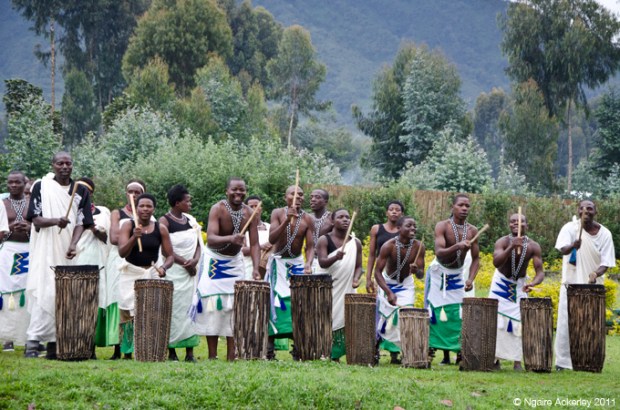 Amazing music and entertainment in Volcanoes National Park, Rwanda