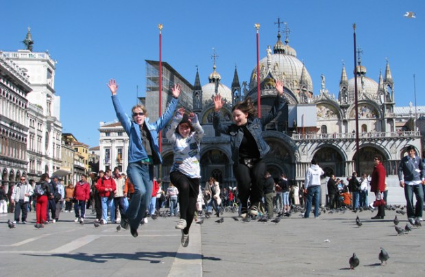 Friends in Venice