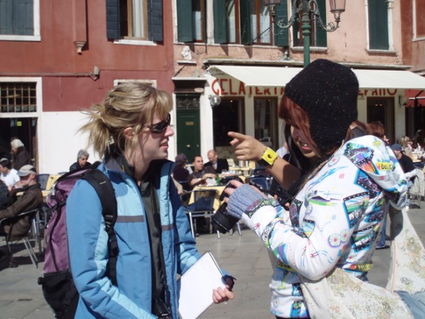 Getting confused in Venice