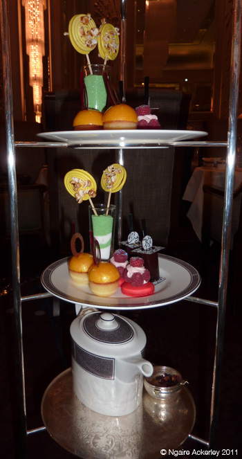 Sweets at the Langham hotel