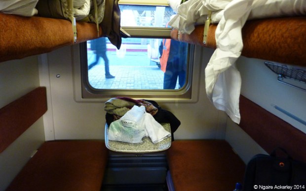 3rd class on the overnight train to Moscow