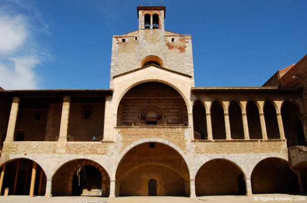 Inside the Castle of the Kings of Majorca, Perpignan