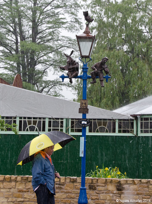 Lamppost in Stratford-upon-Avon, donated by the State of Israel