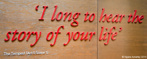 Quote by Shakespeare at Shakespeares Birthplace