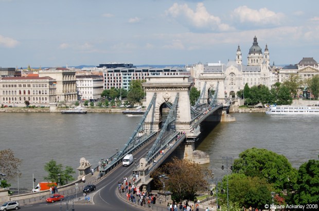 View of Pest from the Buda Castle, Hungary