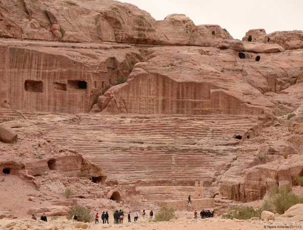 Ampitheatre, Petra. Jordan