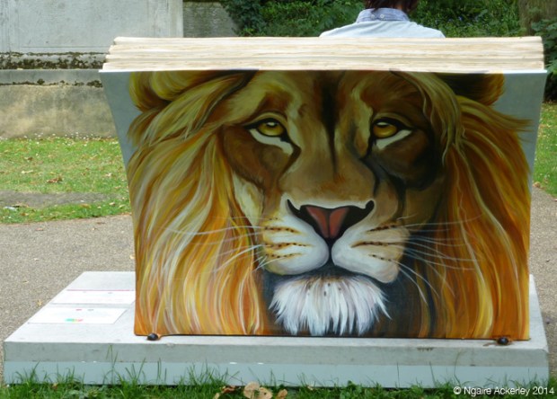 The Lion, The Witch and The Wardrobe (back), created by Mandii Pope