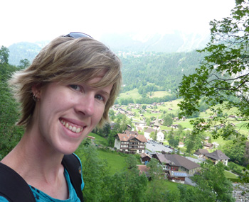 Ngaire in Lauterbrunnen