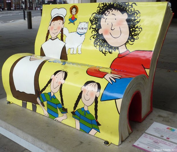 Characters from Jacqueline Wilson books. Painted by Jane Headford.