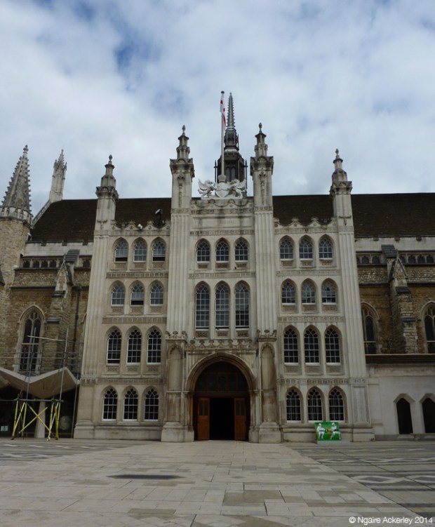 Guildhall Courtyard - one of the many spots to feature a bookbench