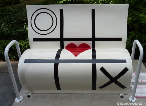 Noughts and Crosses. Created by Oliver Dean