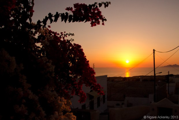 Santorini, room with a view 