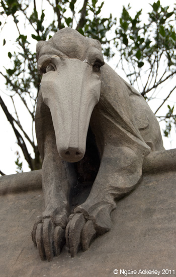 Animal Wall, Bute Park, Cardiff, Wales