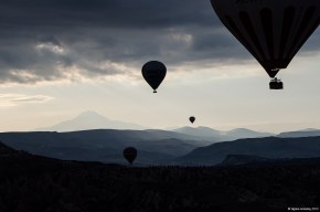 Cappadocia and its hot air balloons, Turkey