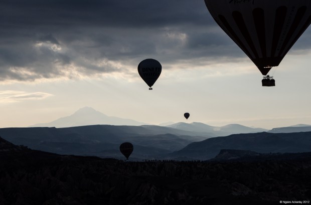 Cappadocia and its hot air balloons, Turkey
