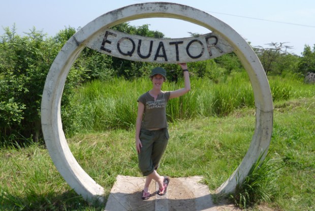 Equator stop, Uganda