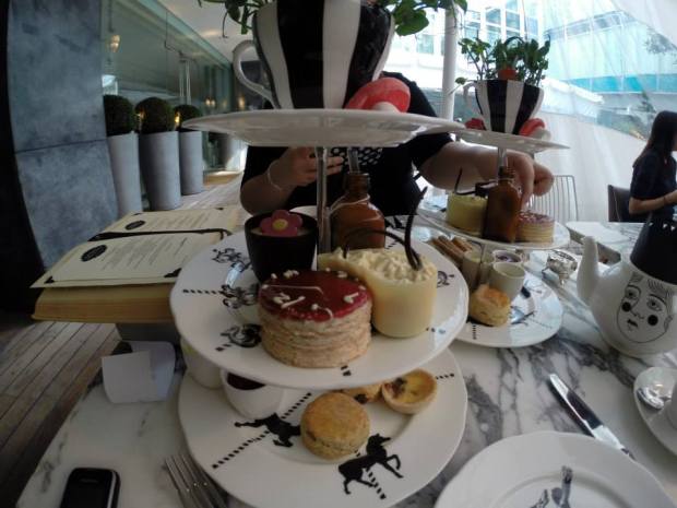 The Mad Hatters Afternoon Tea at the Sanderson Hotel