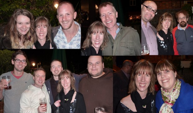 A few of my friends from my leaving do in London