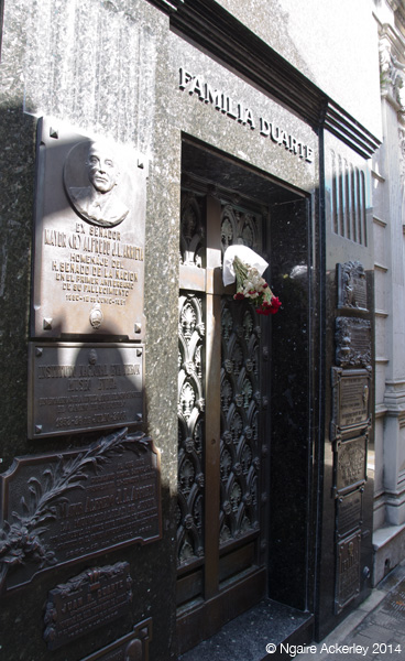 Evita's Grave, Recoleta Cemetery
