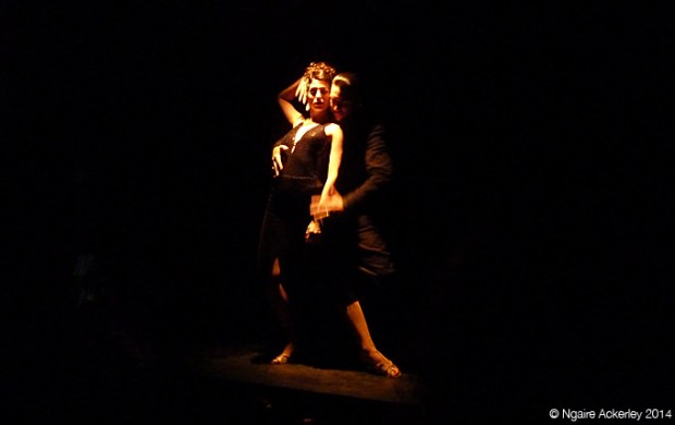 Tango show at Cafe Tortoni
