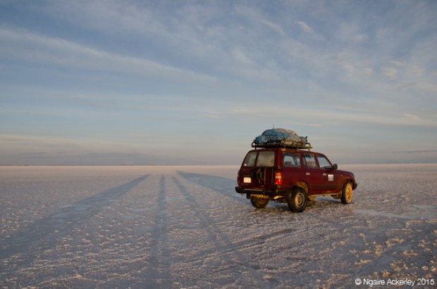 Our 4WD transport for 3 days