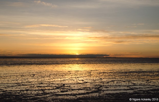 Sunrise at Salar de Uyuni
