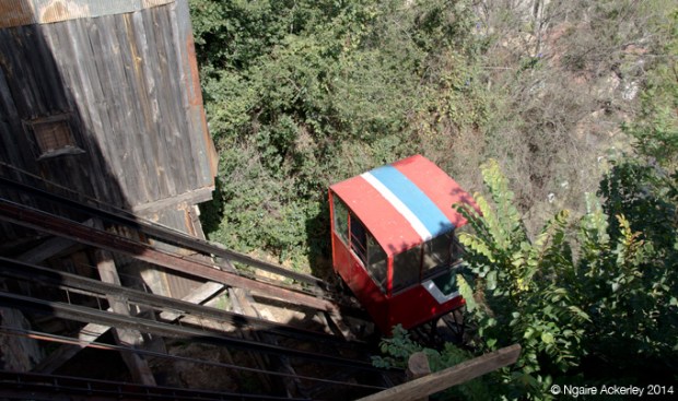 Funicular in Valparaiso