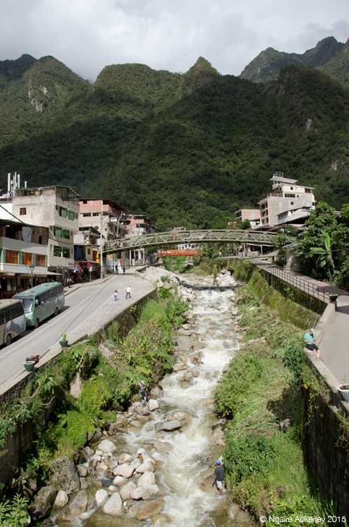 Agua Calientes, town near Machu Picchu