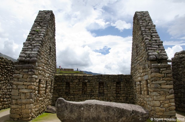 Ruins of Machu Picchu, inside