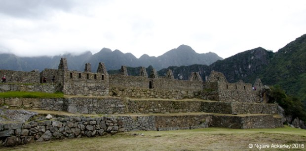 Ruins of Machu Picchu, side