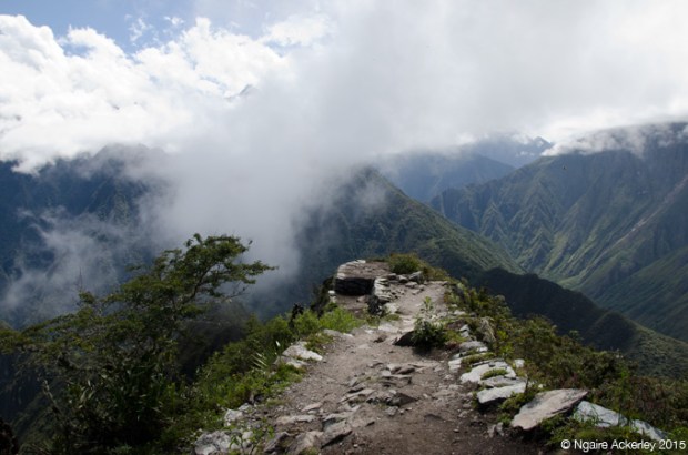 Steps at the top of the mountain