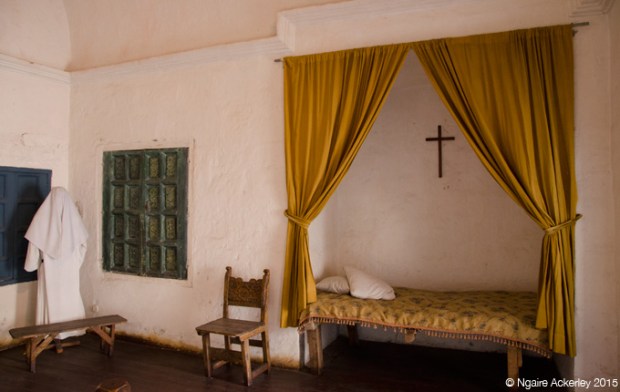 Cell at Monasterio Santa Catalina