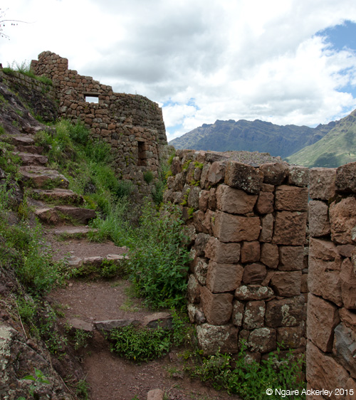 some of the better steps up to the first temple