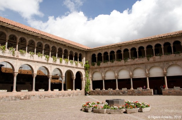 Inside Qorikancha, Cusco