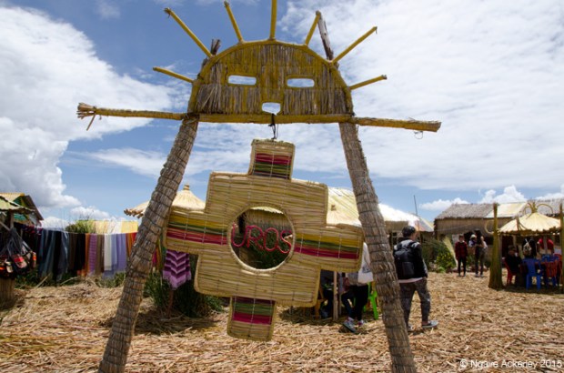 Uros, floating island from Puno