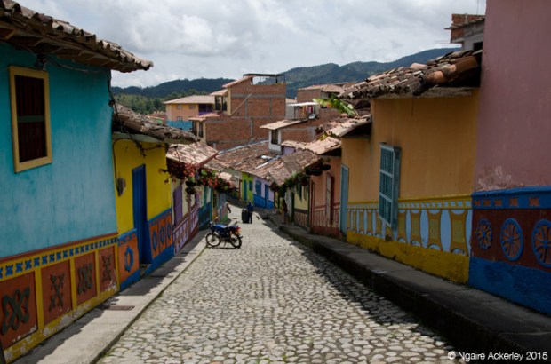 Colourful houses in Guatape