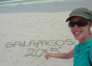 Me in the Galapagos