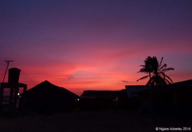 Sunset in the San Blas