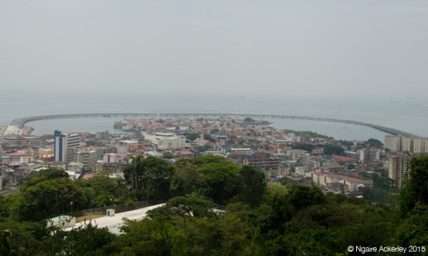 View of the Old Town from Ancon Hill