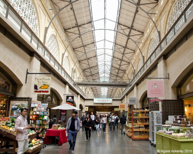 Inside the Ferry Building, San Francisco