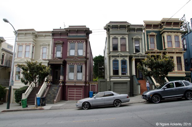 Houses at Haight Ashbury